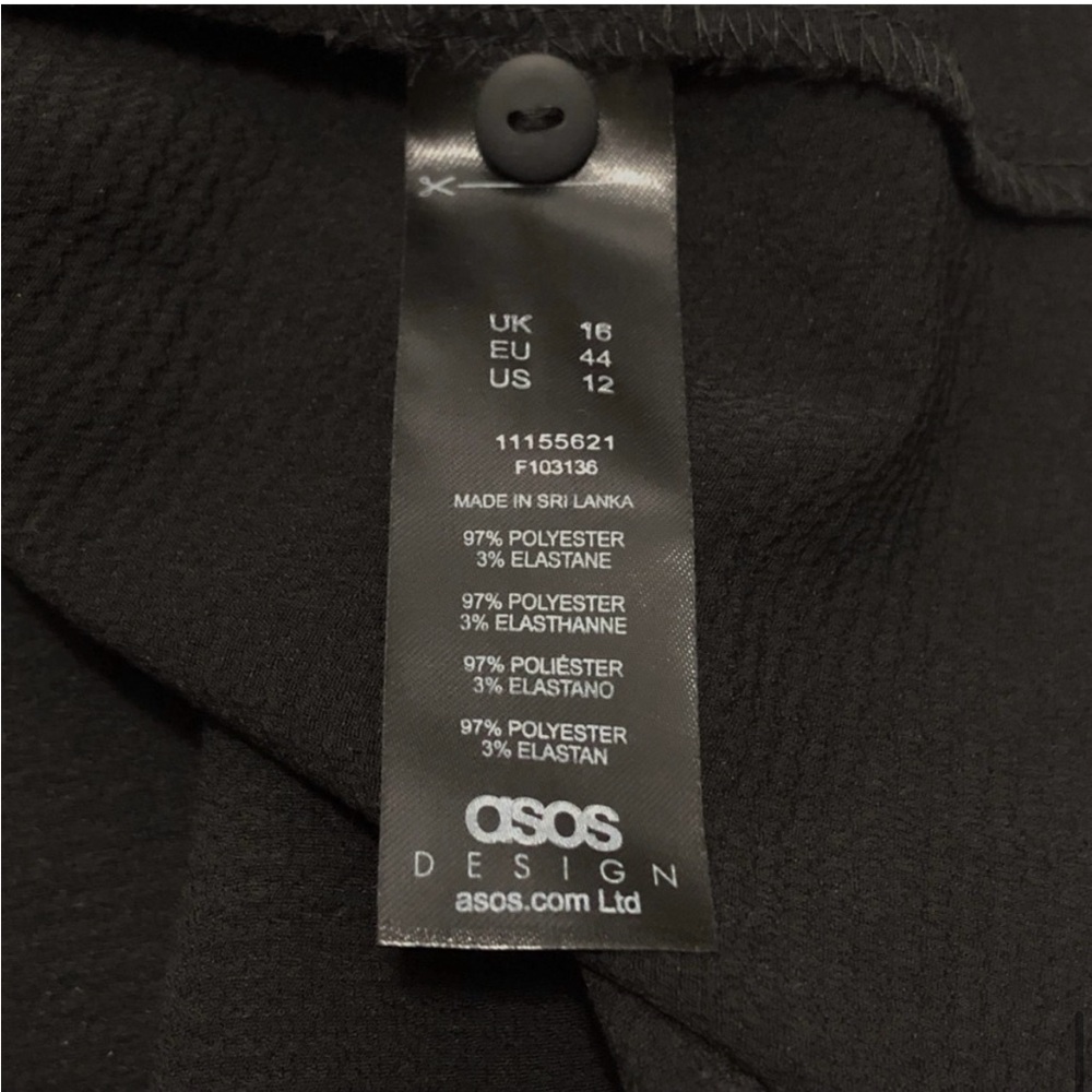 ASOS Design Button Front Dress - Picture 12 of 13